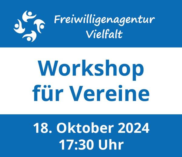 Workshop für Vereine